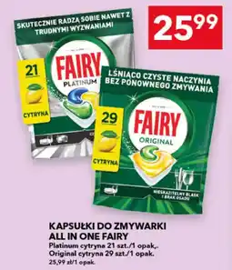 Lewiatan Kapsułki do zmywarki All in One Fairy oferta