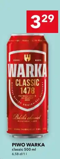Lewiatan Piwo Warka Classic oferta