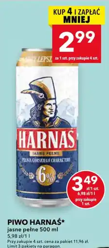 Lewiatan Piwo Harnas* jasne pełne oferta