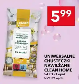 Lewiatan Uniwersalne chusteczki nawilżane Clean Home oferta