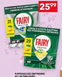 Lewiatan Kapsułki do zmywarki All in One Fairy oferta