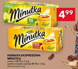 Lewiatan Herbata Ekspressowa Minutka oferta