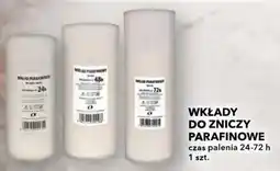 Lewiatan Wkłady do zniczy parafinowe oferta