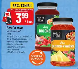 Polomarket Sos boloński Go tove oferta