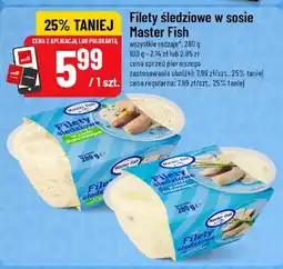 Polomarket Filety śledziowe w sosie koperkowym Master Fish oferta