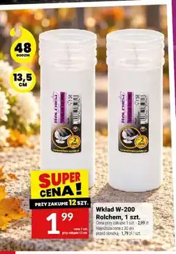 Twój Market Wkład do zniczy W-200 Rolchem oferta