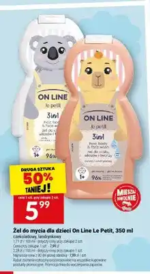 Twój Market Żel do mycia dla dzieci landrynkowy On Line Le Petit oferta