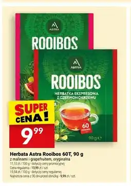 Twój Market Herbata Astra Rooibos z malinami i grapefruitem oferta