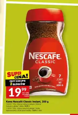 Twój Market Kawa rozpuszczalna Nescafé Classic instant oferta