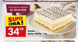 Twój Market Ciasto Kostka Kinder Bueno oferta
