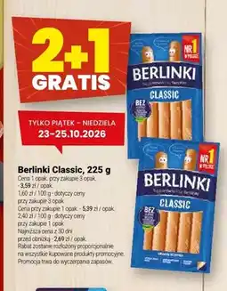 Twój Market Parówki Berlinki Classic oferta