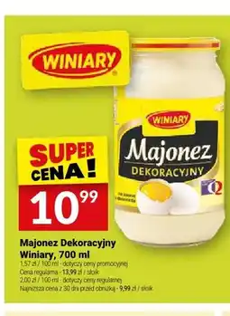 Twój Market Majonez Dekoracyjny Winiary oferta