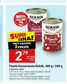 Twój Market Fasola konserwowa czerwona Rolnik oferta