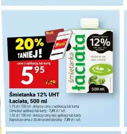 Twój Market Śmietanka UHT Łaciata 12% oferta