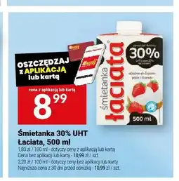 Twój Market Śmietanka UHT Łaciata 30% oferta