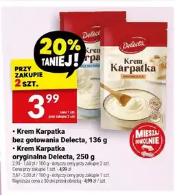 Twój Market Krem Karpatka bez gotowania Delecta oferta