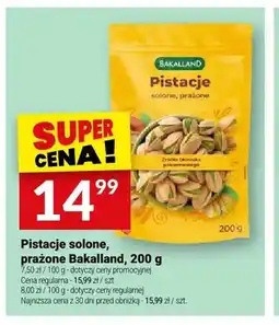 Twój Market Pistacje solone prażone Bakalland oferta