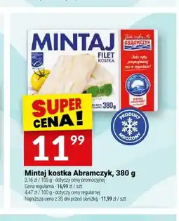 Twój Market Mintaj kostka Abramczyk oferta