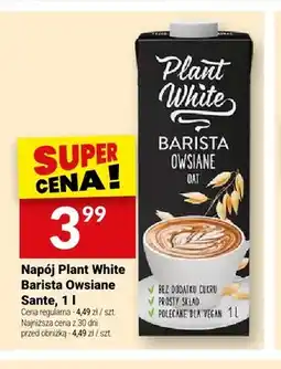 Twój Market Napój Plant White Barista Owsiane Sante oferta