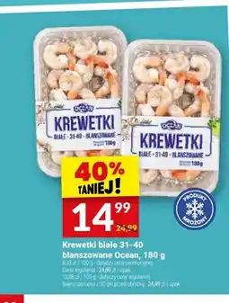 Twój Market Krewetki białe 31-40 blanszowane Ocean oferta
