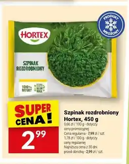 Twój Market Szpinak rozdrobniony Hortex oferta