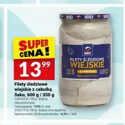 Twój Market Filety śledziowe wiejskie z cebulką Seko oferta