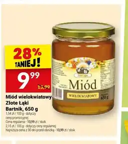 Twój Market Miód wielokwiatowy Złote Łąki Bartnik oferta