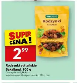 Twój Market Rodzynki sułtańskie Bakalland oferta