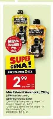 Twój Market Mus Edward Warchocki jabłko-gruszka-banan oferta