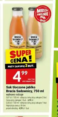 Twój Market Sok tłoczone jabłko Bracia Sadownicy oferta