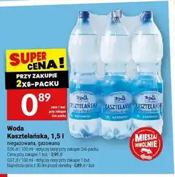 Twój Market Woda gazowana Kasztelańska oferta