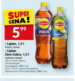 Twój Market Herbata Lipton Zero Cukru oferta