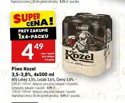 Twój Market Piwo Kozel Ležák 3,6% 4-pak oferta
