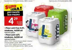 Twój Market Piwo bezalkoholowe Lech smakowe 4-pak oferta