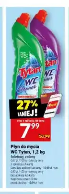 Twój Market Płyn do mycia WC zielony Tytan oferta