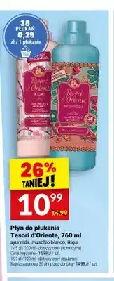 Twój Market Płyn do płukania Tesori d'Oriente Muschio Bianco oferta