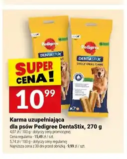 Twój Market Karma uzupełniająca dla psów Pedigree DentaStix Daily Oral Care oferta