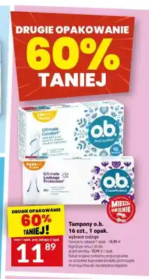 Twój Market Tampony o.b. ProComfort Normal 16-pak oferta