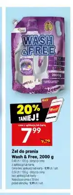 Twój Market Żel do prania Wash & Free Jasmine & Lavender oferta