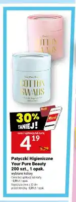 Twój Market Patyczki higieniczne Your Pure Beauty oferta