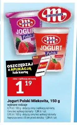 Twój Market Jogurt Polski truskawka Mlekovita oferta