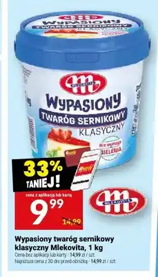Twój Market Wypasiony twaróg sernikowy klasyczny Mlekovita oferta
