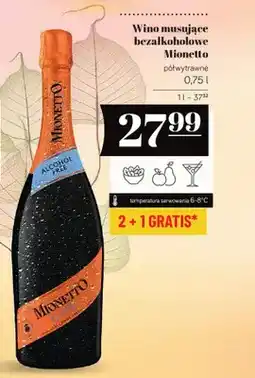 Polomarket Wino bezalkoholowe musujące Mionetto oferta