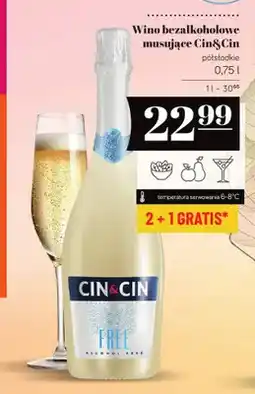 Polomarket Wino bezalkoholowe musujące Cin oferta