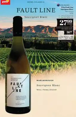 Polomarket Wino białe Fault Line Sauvignon Blanc wytrawne oferta