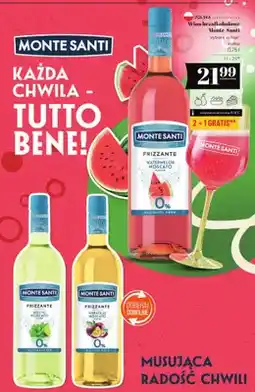 Polomarket Wino bezalkoholowe Monte Santi Frizzante Maracuja Moscato oferta