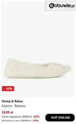 eobuwie Kapcie Home & Relax oferta