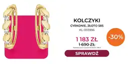 Briju Kolczyki cyrkonie złoto 585 KL-003996 Briju oferta