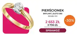 Briju Pierścionek brylant złoto 585 B0486-100 Briju oferta