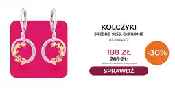 Briju Kolczyki srebro 925S cyrkonie KL-004517 Briju oferta